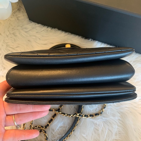 🖤SOLD 🖤💕Chanel top handle mini flap bag - Picture 4 of 13